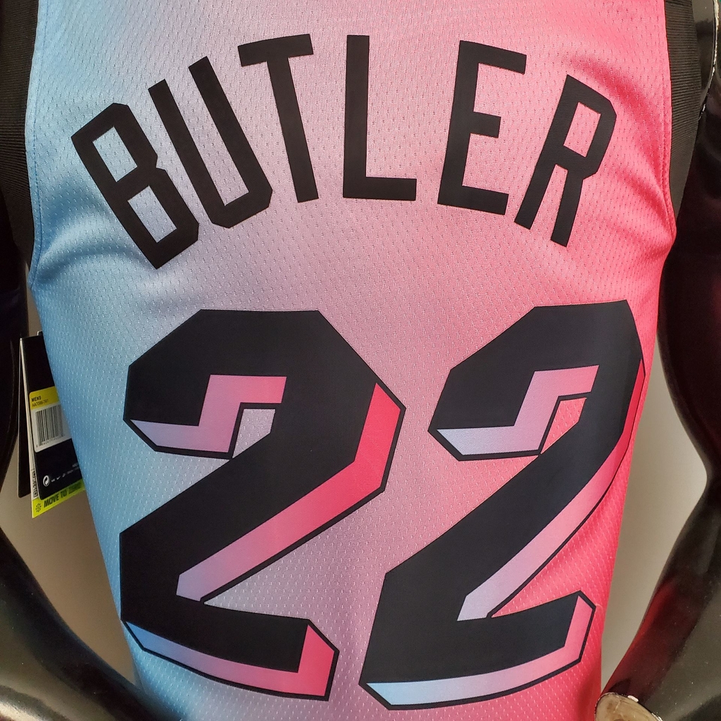 Regata NBA Miami Heat Rosa - Buttler #22
