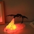 Luminária em forma de dragão de fogo