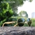 Óculos de sol de madeira / proteção uv400