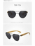 Óculos de sol de madeira artesanal / uv400 - Compra Perfeita