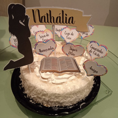 bolo de aniversário evangélico masculino