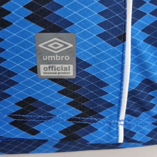 Camisa Grêmio III 21/22 Torcedor Umbro Feminina U32G145-173 Azul