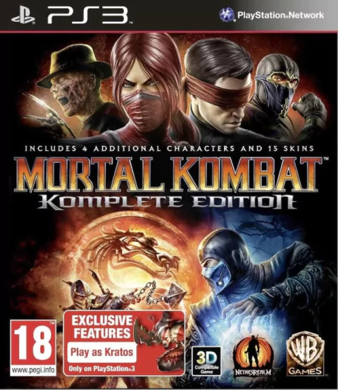 PS3 Motal Kombat Komplete Edition Usado Fisico