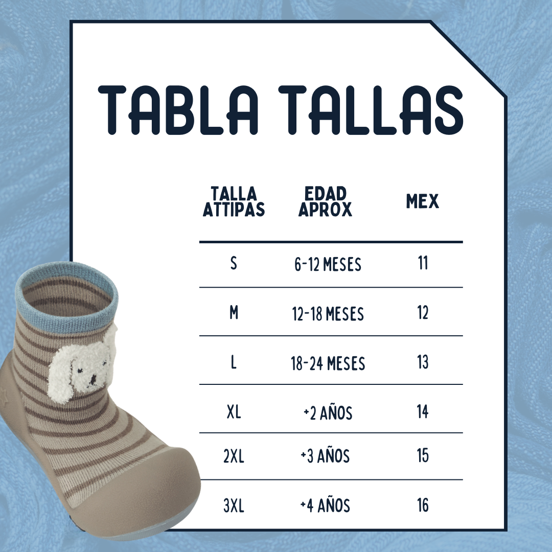 tabla talla simple