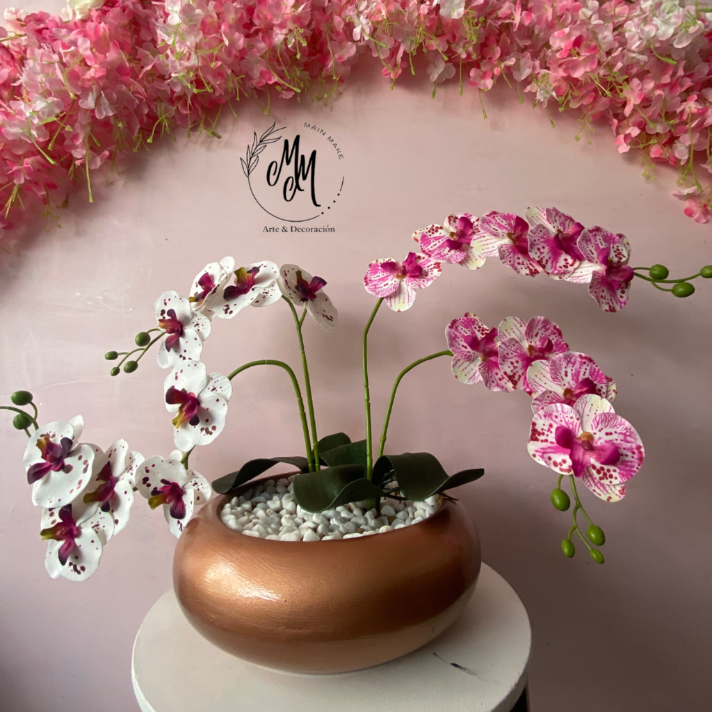 Orquídeas artificiales premium - Comprar en Main Make