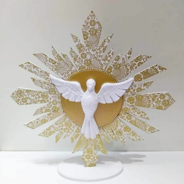 Divino Espírito Santo Dourado | 34cm - griffe da casa