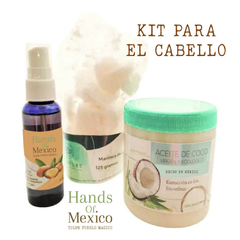 Kit Manteca Coco + Aceite De Argan + Manteca De Karite Para Cabello - comprar en línea