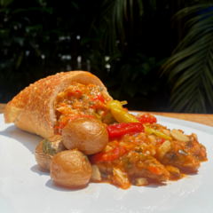 Bacalao a la Vizcaína en internet
