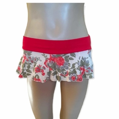 Mini super cortas flor - comprar online