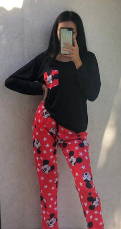 Pantalon Pijama De Mujer Mickey Mouse Estrella - comprar online