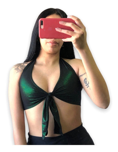 Top Brasilero Brilloso Mujer - comprar online