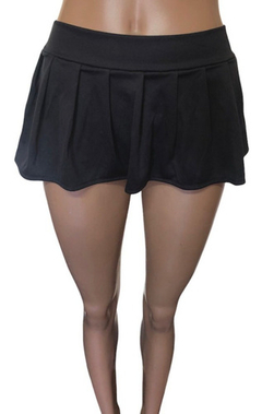 Pollera Mini Tableada Mujer - comprar online
