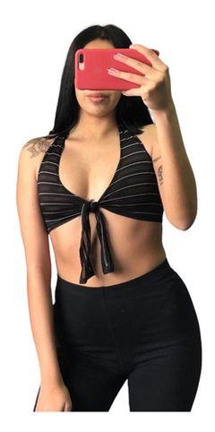 Top Brasilero Rayado Mujer Jersey Set - Bella Hechicera                                                                                                      