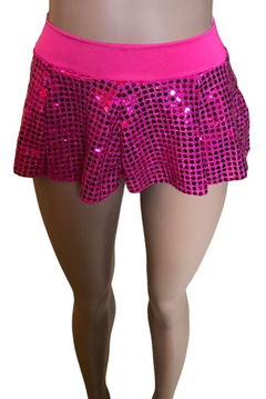 Pollera Mini Lentejuelas Mujer - comprar online