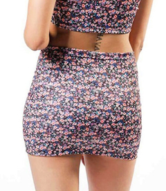Pollera Mini Tubo Mujer Minifalda - comprar online