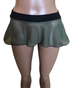 Pollera Mini Plato Red Mujer en internet