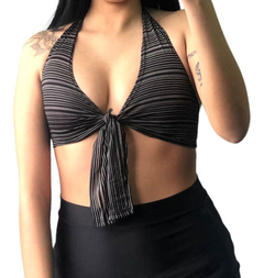Top Brasilero Rayado Mujer Jersey Set - tienda online