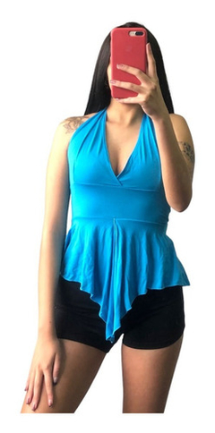 Imagen de Top Largo Volado Mujer Varios Colores