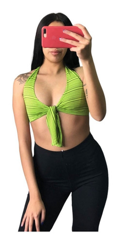 Imagen de Top Brasilero Rayado Mujer Jersey Set