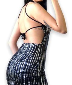 Vestido Corto Lentejuelas Fiesta Mujer - comprar online