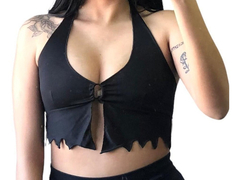 Top Con Tiritas Para Atar A Medida Dama Jersey Set
