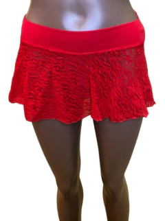Pollera Mini Encaje Mujer en internet