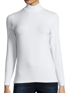 Media Polera Manga Larga Mujer Modal Con Lycra en internet