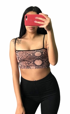 Top bando bretel