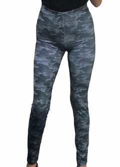 Calza camuflada algodon con lycra - comprar online