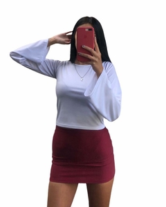 Remera mangas oxford - comprar online