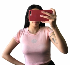Top Remera Strass Labio en internet