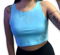 Top musculosa Strass alas en internet