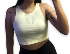 Top musculosa Strass alas - comprar online
