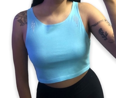 Top musculosa Strass doble rayo - Bella Hechicera                                                                                                      