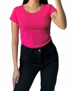 Remera Manga Corta Modal C- Lycra - Bella Hechicera                                                                                                      