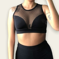 Top combinado tul varios diseños