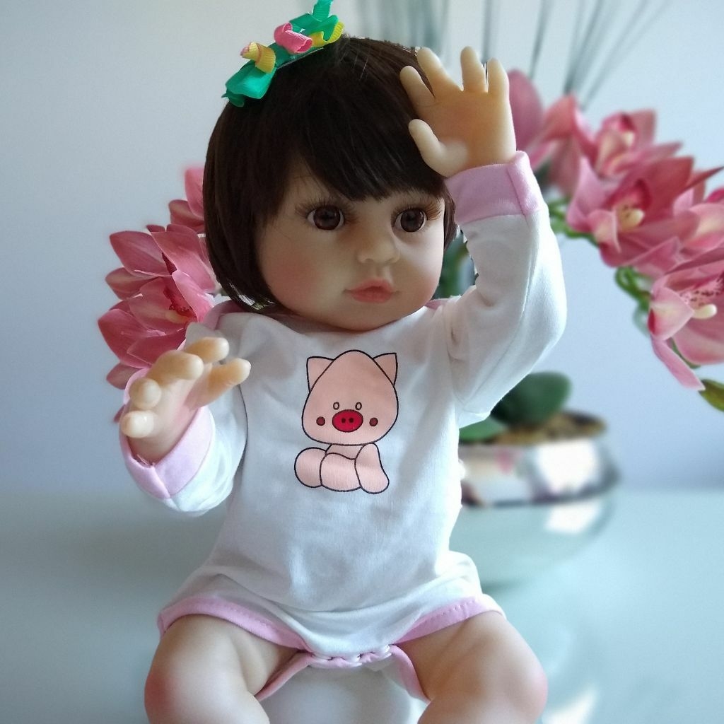 Conjunto de Roupas para Boneca Bebê Reborn Menino com Cerca de 48cm de  tamanho.