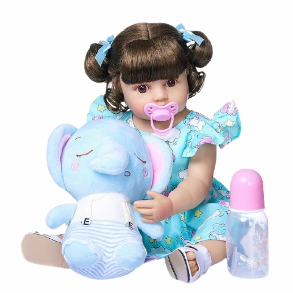 Lili Bebe Reborn ® + Bichinho de Pelúcia – Loja Flash