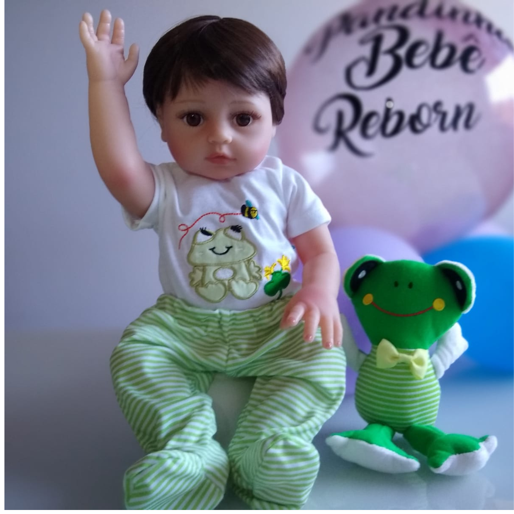 Arthur Bebe Reborn Masculino ® + Chupeta, Mamadeira e Certidão