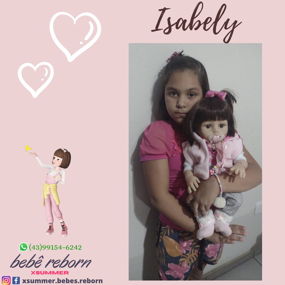 BONECA BEBE REBORN PANDINHA SUPER REALISTA - BRASTOY 