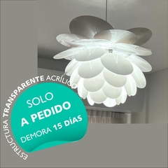 MÉNSULA LARGA + LÁMPARA ÁMBAR - tienda online