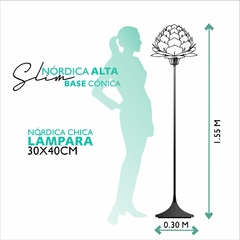 SLIM ALTA BASE CÓNICA + NÓRDICA CHICA