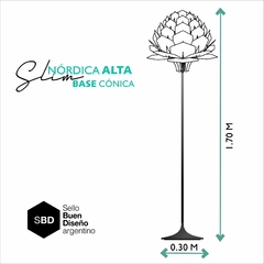 SLIM ALTA BASE CÓNICA + NÓRDICA GRANDE - tienda online