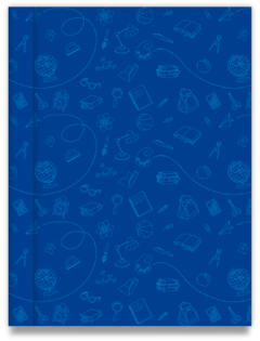 4 Cuadernos Tapa Dura Rayados Cromitos - tienda online