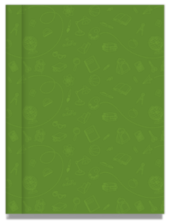 Cuaderno Tapa Dura Rayado Rojo Cromitos