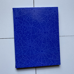 Cuaderno Araña Tapa Dura 96 hojas rayadas AZUL - comprar online