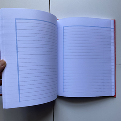 Cuaderno Araña Tapa Dura 96 hojas rayadas AZUL - tienda online
