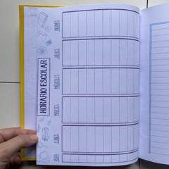 4 Cuadernos Tapa Dura Rayados Pintitas - tienda online