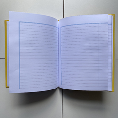 4 Cuadernos Tapa Dura Rayados Pintitas