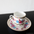 FLORA Set de taza de té - Blanco Obscuro